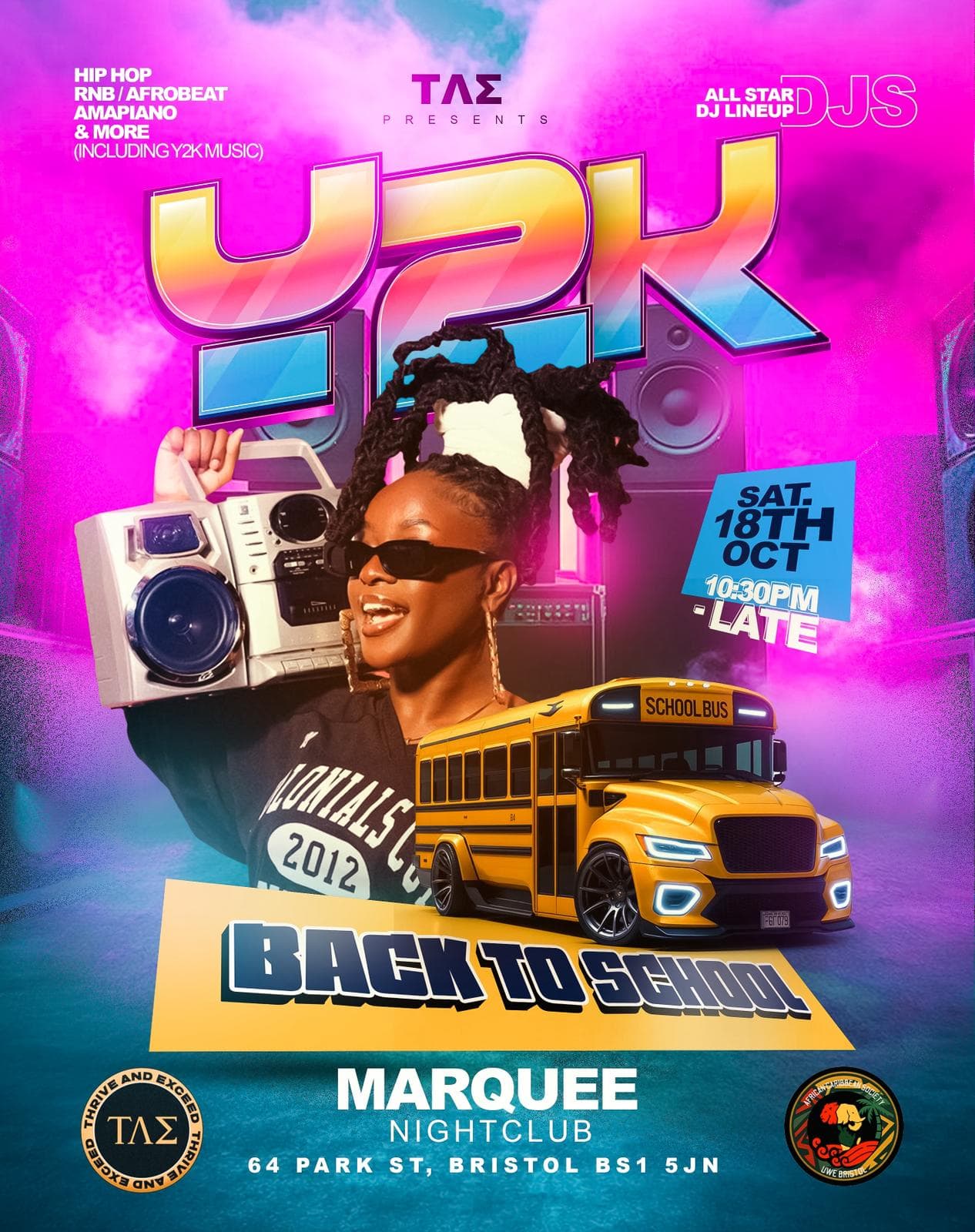 ΤΛΣ PRESENT: BACK TO SCHOOL/ Y2K PARTY